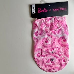 Canada Pooch Barbie Dog Rain coat 18” Light Pink Poncho